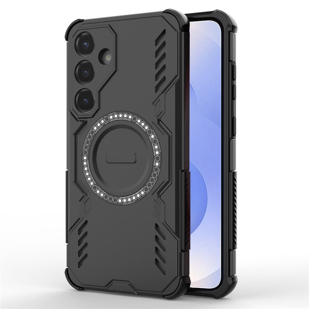 TechSuit Husa de protectie Techsuit ArmorMag compatibil cu Samsung Galaxy S25, Negru