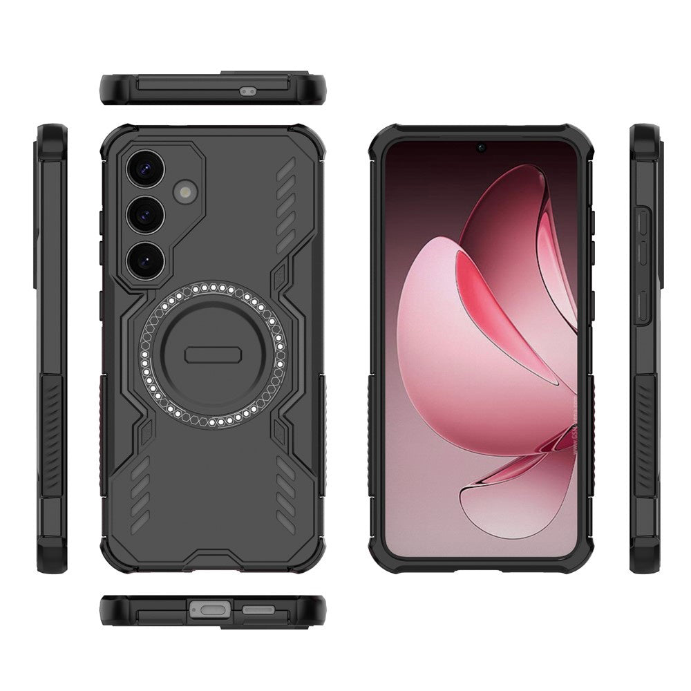 TechSuit Husa de protectie Techsuit ArmorMag compatibil cu Samsung Galaxy S25, Negru – imagine 4