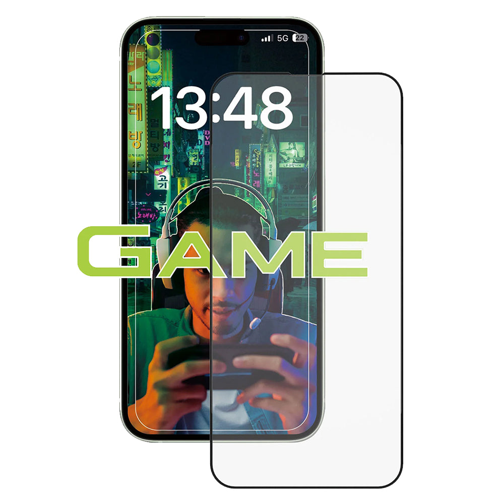 ANANK - 2.5D Anti-fingerprint Screen Protector - iPhone 15 - Black