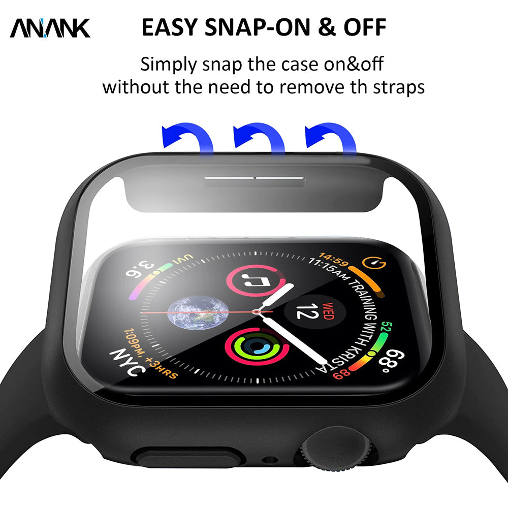 ANANK - Screen Guard - Apple Watch 7 41mm - Black