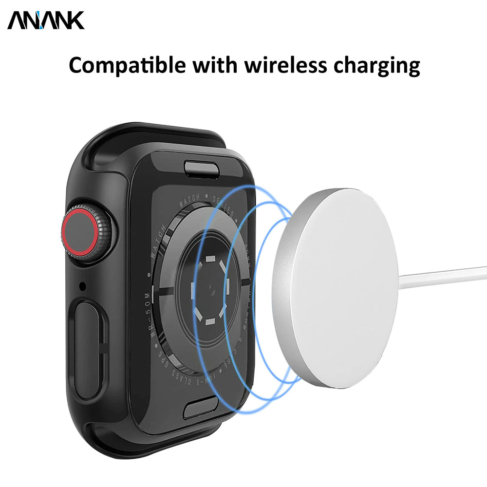 ANANK - Screen Guard - Apple Watch 7 45mm - Black