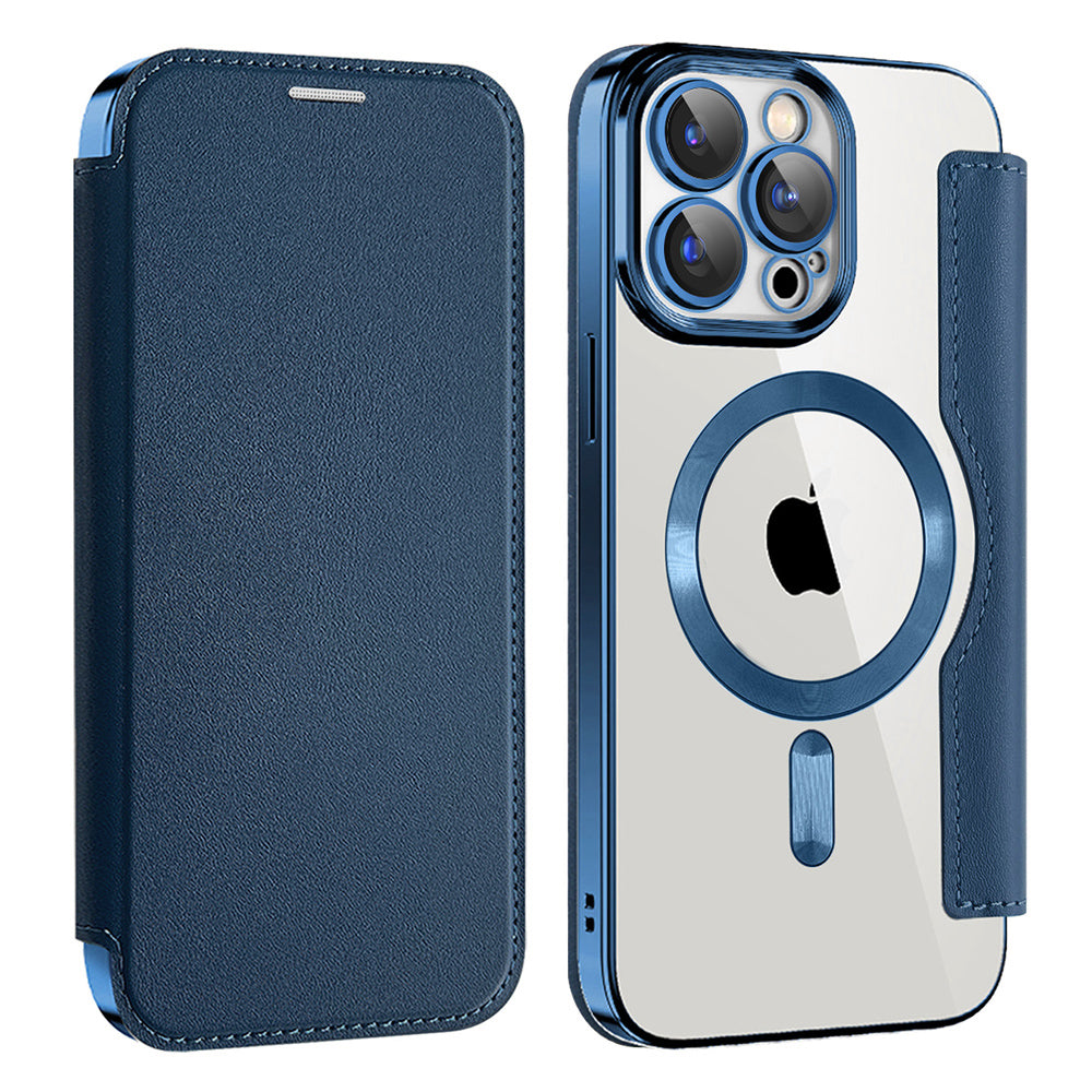 Techsuit - SmartMag Book Case - iPhone 12 Pro Max - Blue