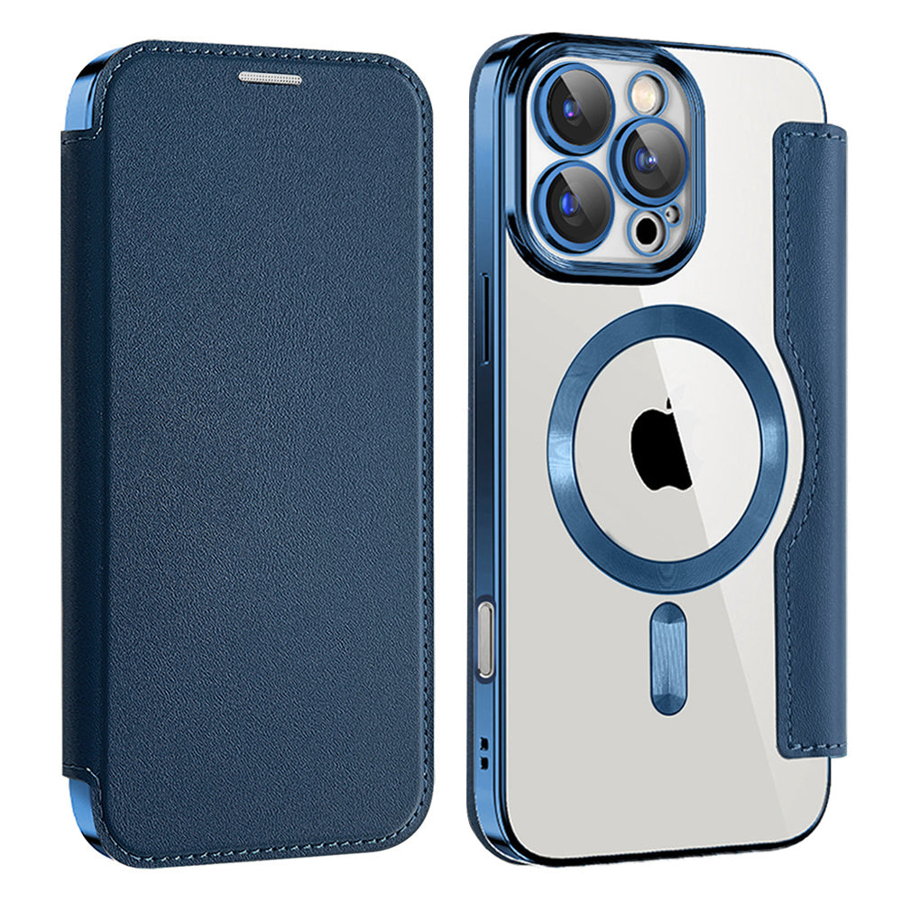 Techsuit - SmartMag Book Case - iPhone 16 Pro - Blue