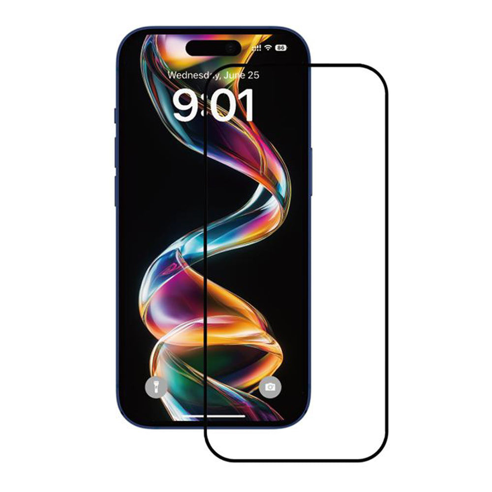 ANANK - 2.5D Full Glass Screen Protector (10 pack) - iPhone 15 - Black