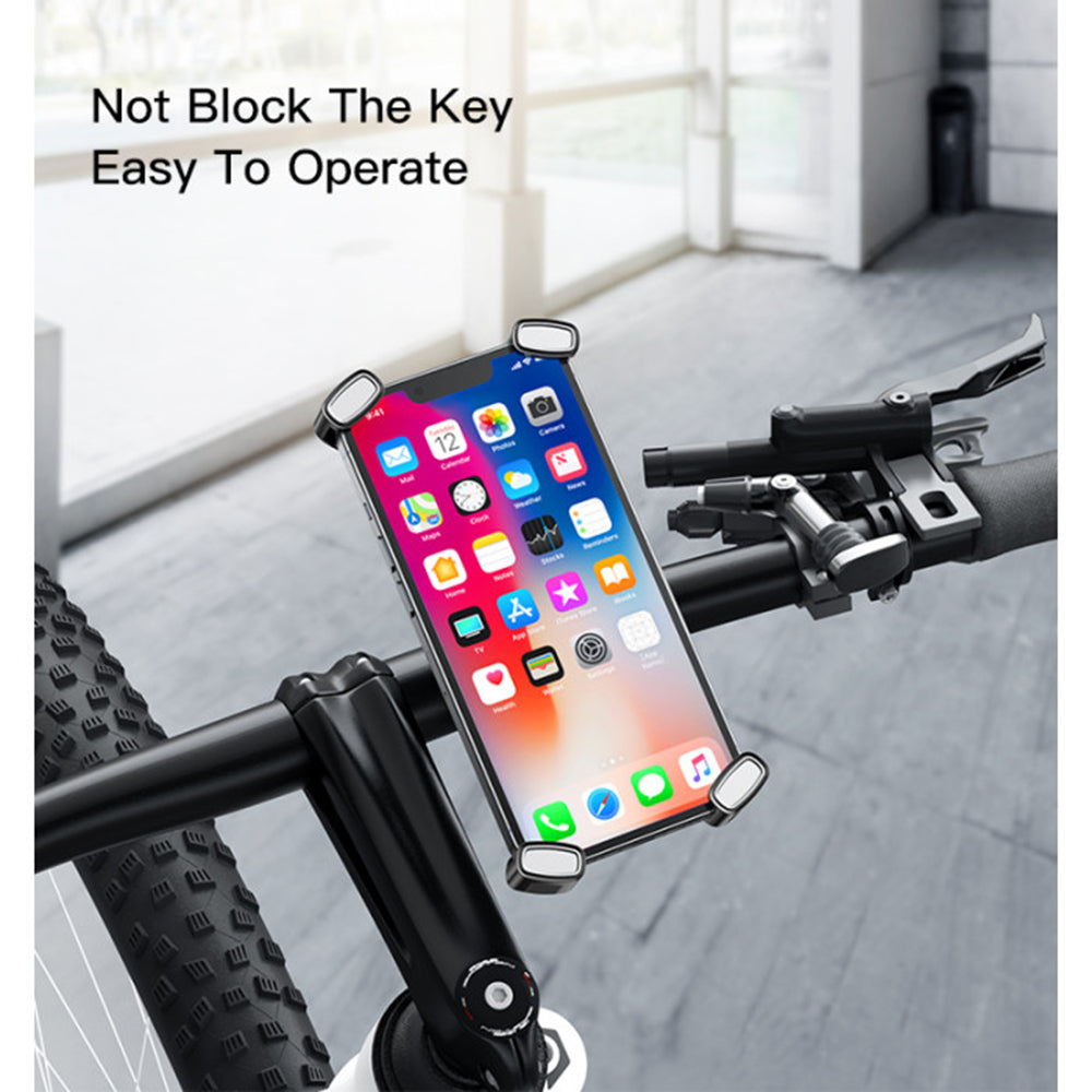 Yesido - Bike Holder (C191) - for Bicycle/Motocycle, Multi-Angle Adjustment, 4.5-6.8" - Black