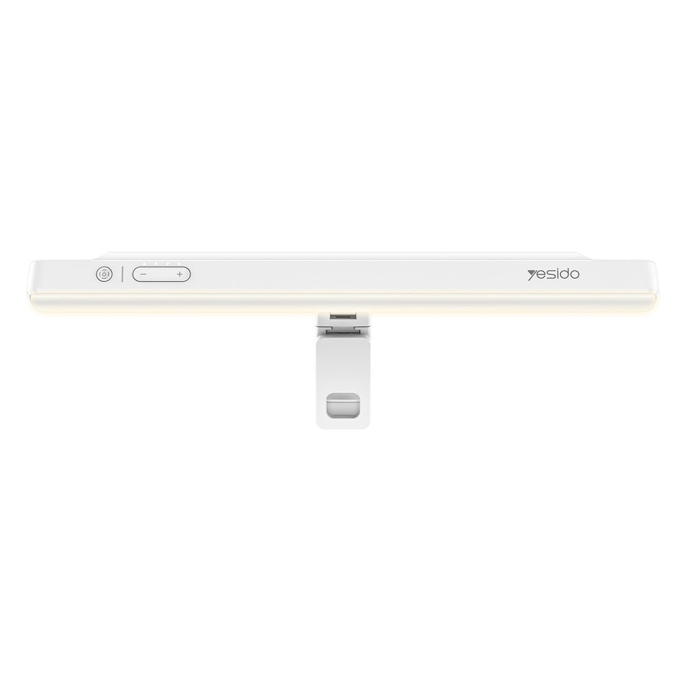 Yesido - Wireless Reading Light (DH11) - Type-C, 3600mAh, Multi-Angle Adjustable, 5 Levels of Brightness - White