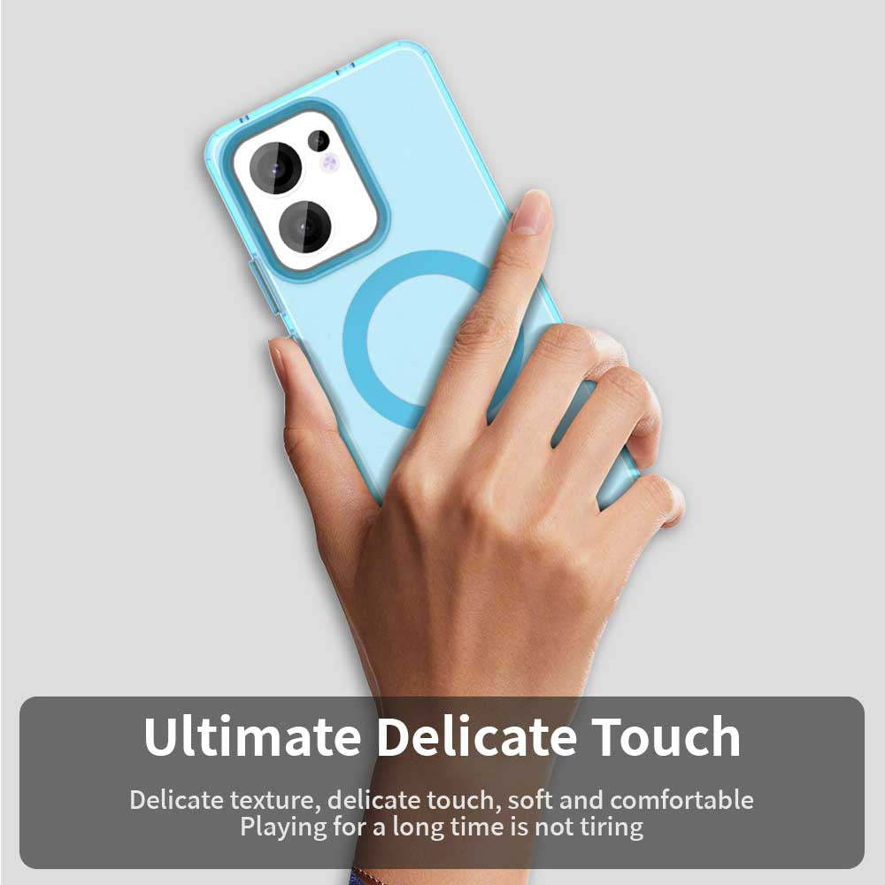 Techsuit - CandyCase MagSafe - Oppo Reno13 F 4G / Reno13 F 5G / Reno13 FS 5G - Blue