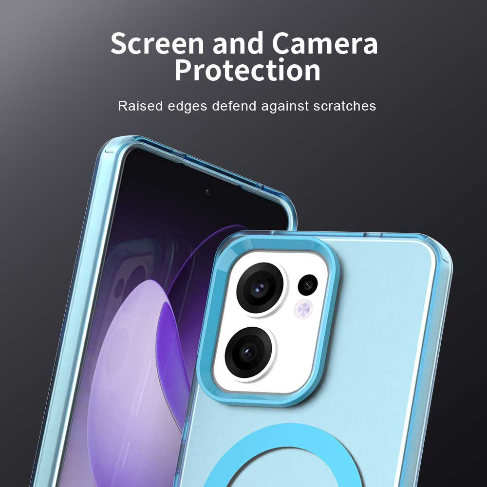 Techsuit - CandyCase MagSafe - Oppo Reno13 F 4G / Reno13 F 5G / Reno13 FS 5G - Blue