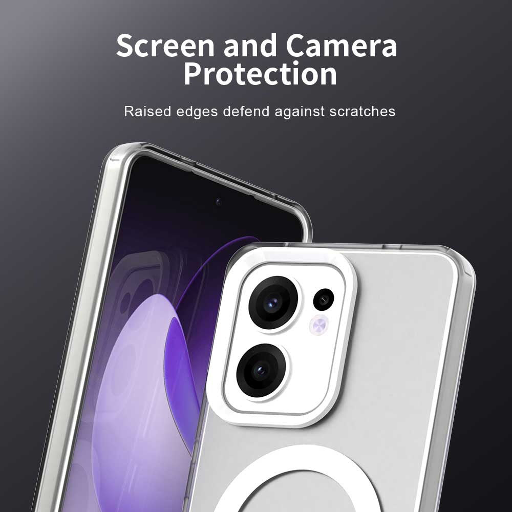 Techsuit - CandyCase MagSafe - Oppo Reno13 F 4G / Reno13 F 5G / Reno13 FS 5G - White
