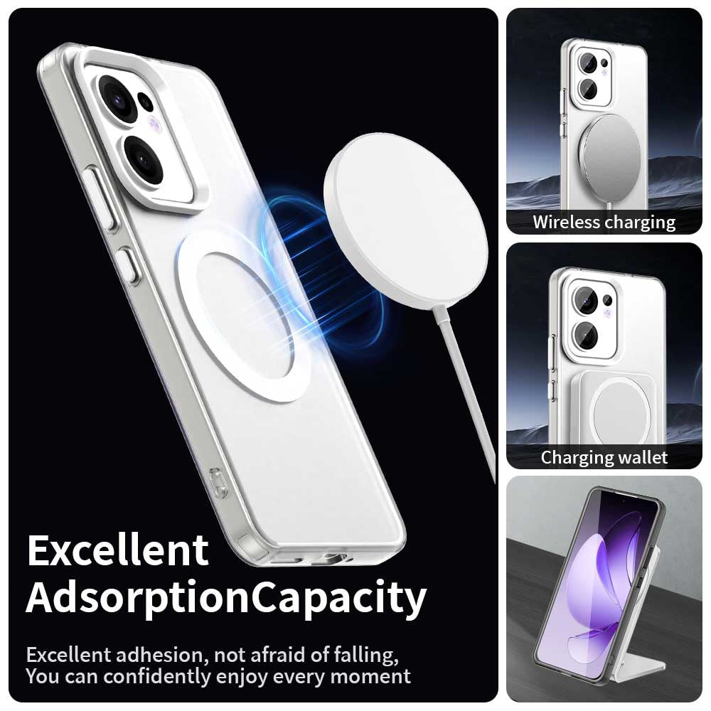 Techsuit - CandyCase MagSafe - Oppo Reno13 F 4G / Reno13 F 5G / Reno13 FS 5G - White