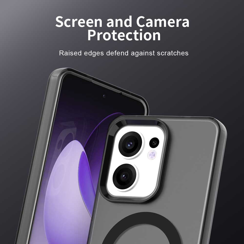 Techsuit - CandyCase MagSafe - Oppo Reno13 F 4G / Reno13 F 5G / Reno13 FS 5G - Black