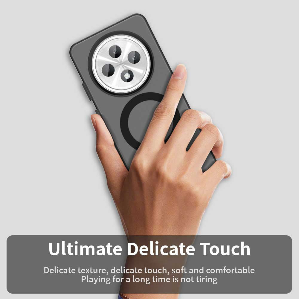 Techsuit - CandyCase MagSafe - Oppo Reno12 F 4G / Reno12 F 5G / Reno12 FS 4G / Reno12 FS 5G - Black
