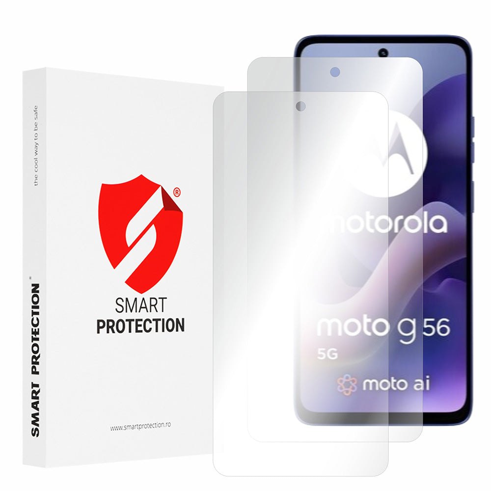 Smart Protection - Premium Classic (2 pack) - Motorola Moto G56 - Clear