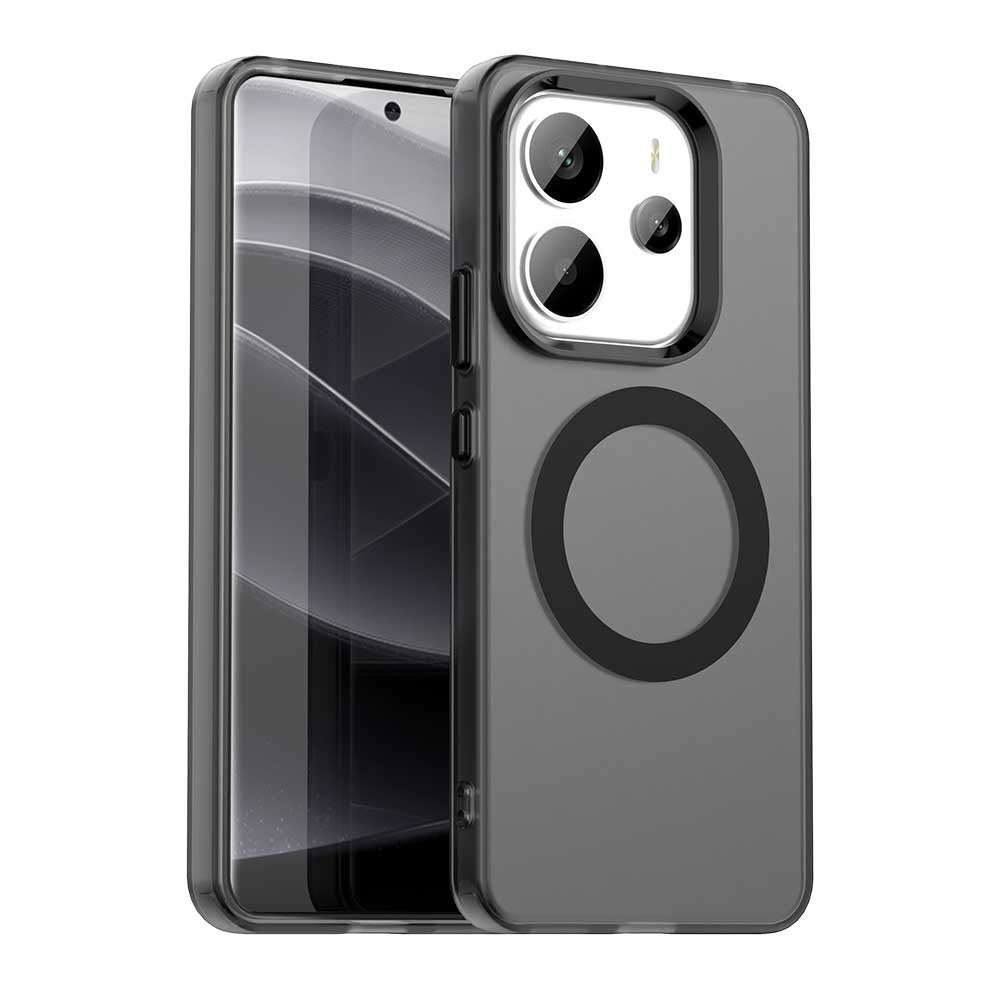 Techsuit - CandyCase MagSafe - Xiaomi Redmi Note 14 4G (Standard) - Black