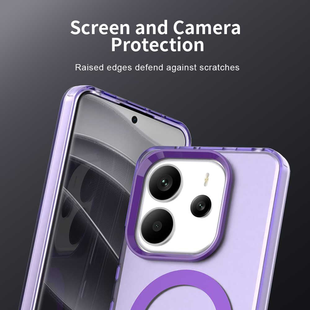 Techsuit - CandyCase MagSafe - Xiaomi Redmi Note 14 4G (Regional) - Purple