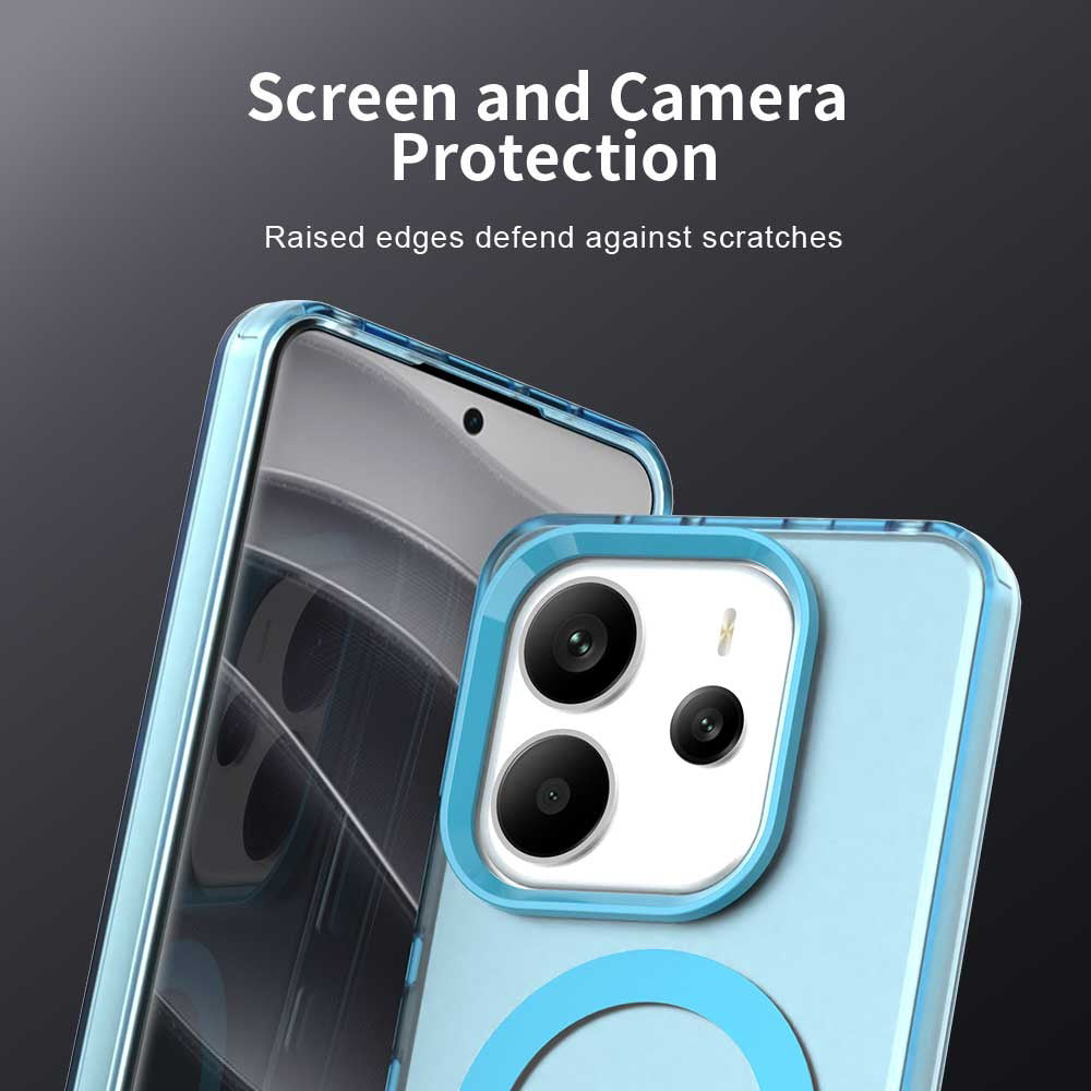 Techsuit - CandyCase MagSafe - Xiaomi Redmi Note 14 4G (Regional) - Blue