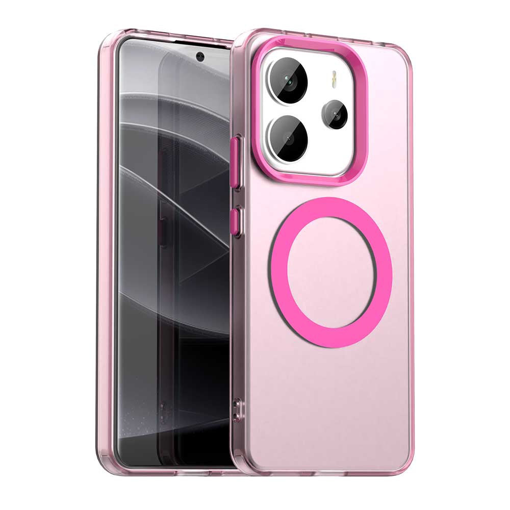 Techsuit - CandyCase MagSafe - Xiaomi Redmi Note 14 4G (Regional) - Pink