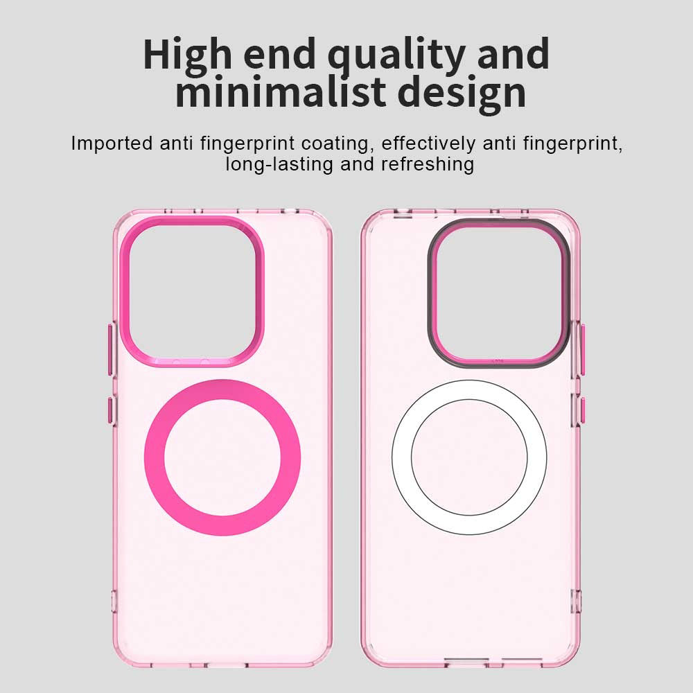 Techsuit - CandyCase MagSafe - Xiaomi Redmi Note 14 4G (Regional) - Pink