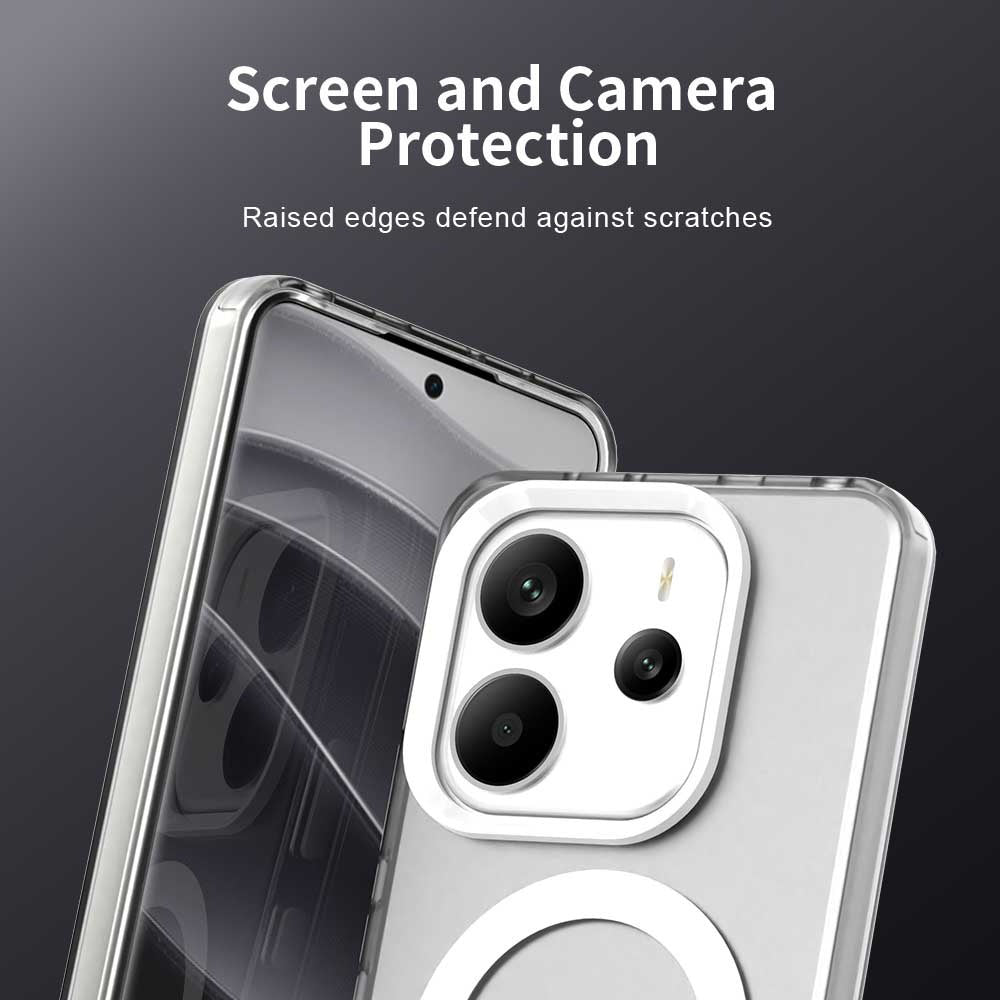 Techsuit - CandyCase MagSafe - Xiaomi Redmi Note 14 4G (Regional) - White