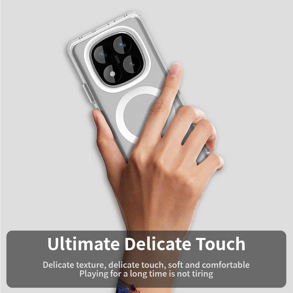 TechSuit Husa de protectie Techsuit CandyCase MagSafe compatibil cu Xiaomi Redmi Note 14 Pro 4G, Alb – imagine 5