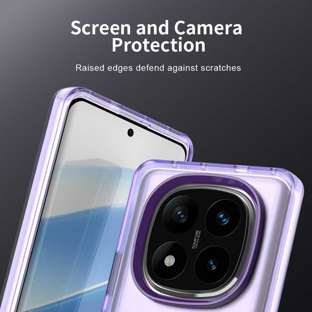 TechSuit Husa de protectie Techsuit CandyCase MagSafe compatibil cu Xiaomi Redmi Note 14 Pro 5G / Poco X7, Mov – imagine