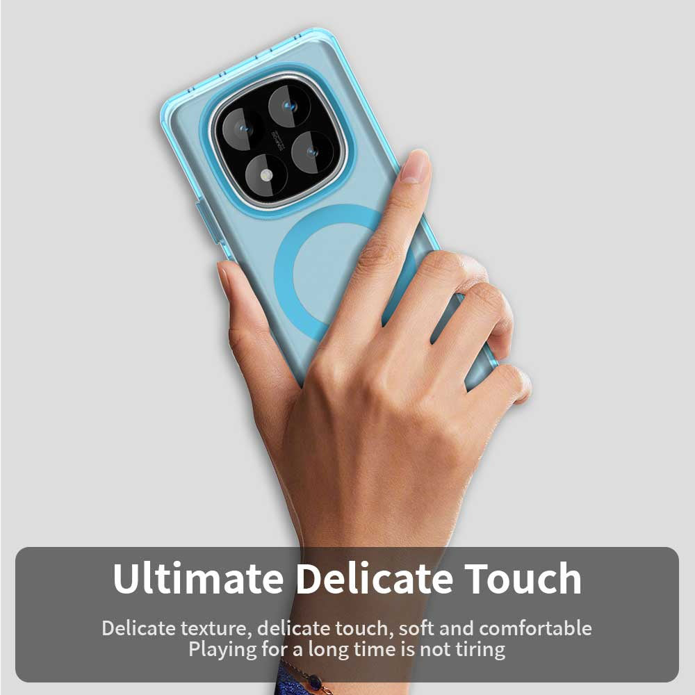 Techsuit - CandyCase MagSafe - Xiaomi Redmi Note 14 Pro 5G / Poco X7 - Blue