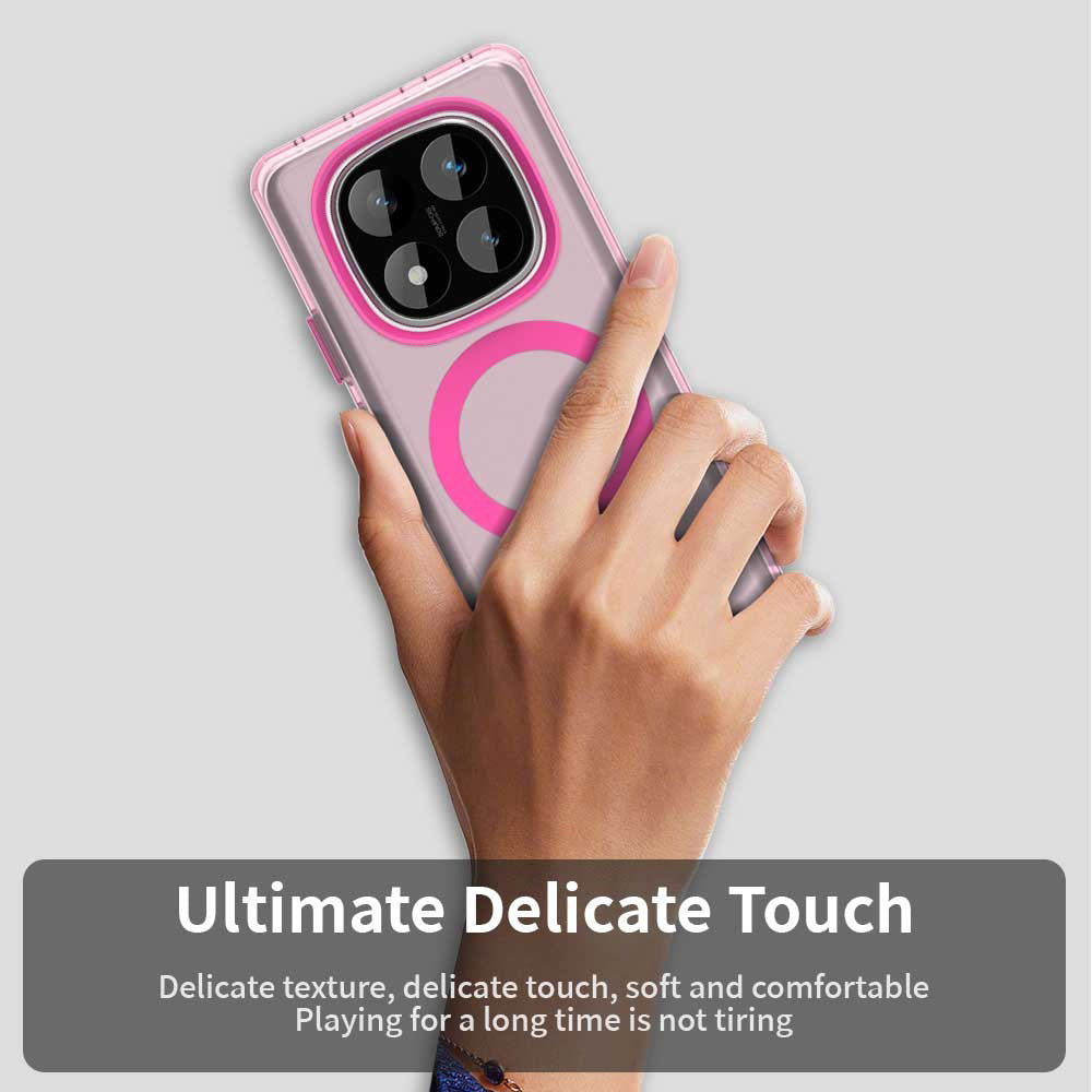 Techsuit - CandyCase MagSafe - Xiaomi Redmi Note 14 Pro 5G / Poco X7 - Pink