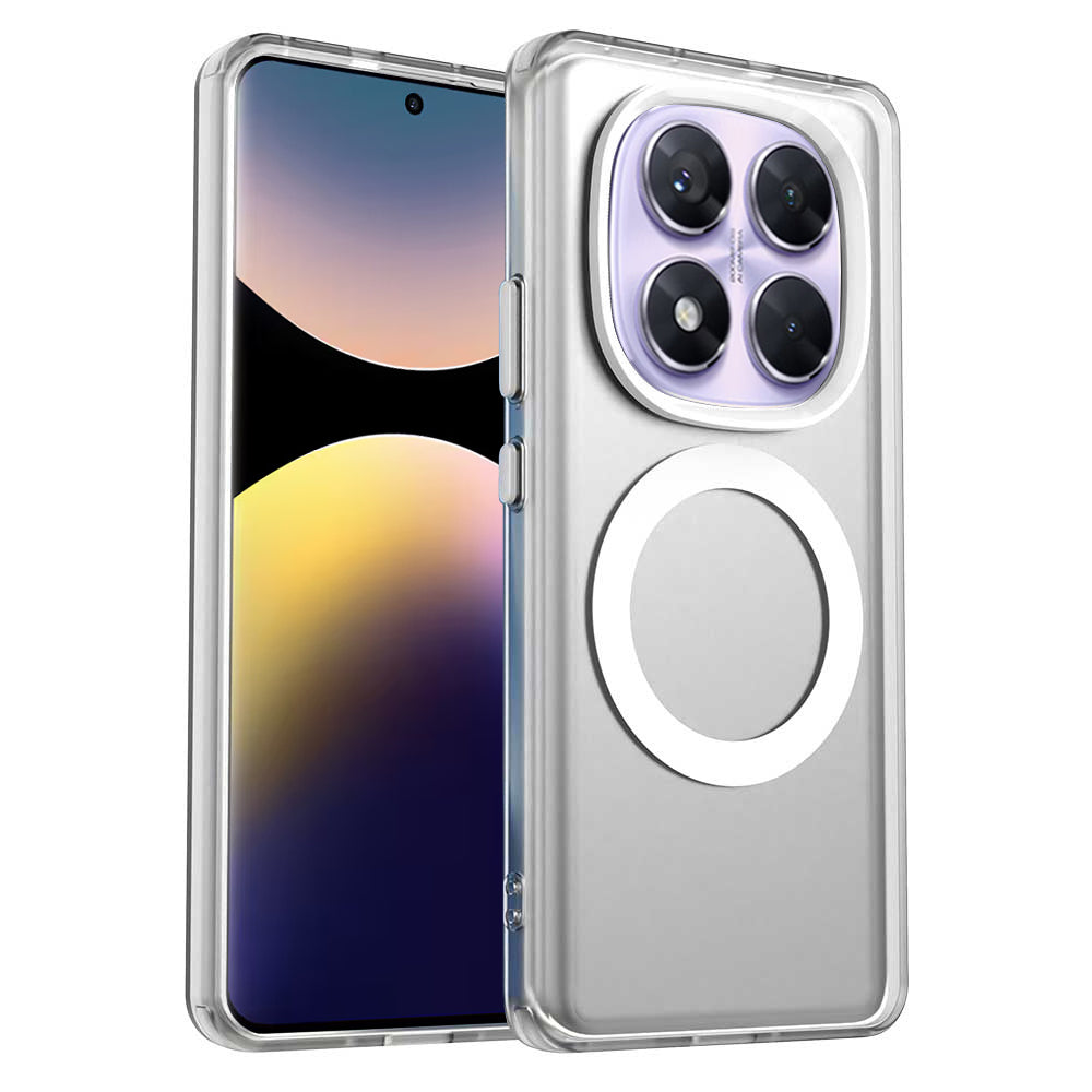 TechSuit Husa de protectie Techsuit CandyCase MagSafe compatibil cu Xiaomi Redmi Note 14 Pro 5G / Poco X7, Alb