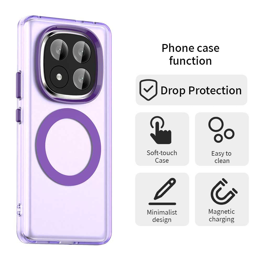 Techsuit - CandyCase MagSafe - Xiaomi Redmi Note 14 Pro+ 5G - Purple