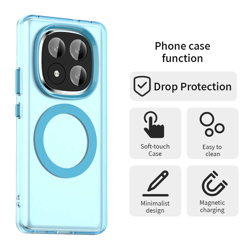 Techsuit - CandyCase MagSafe - Xiaomi Redmi Note 14 Pro+ 5G - Blue