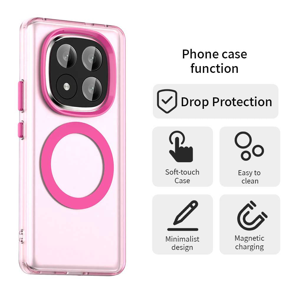 Techsuit - CandyCase MagSafe - Xiaomi Redmi Note 14 Pro+ 5G - Pink
