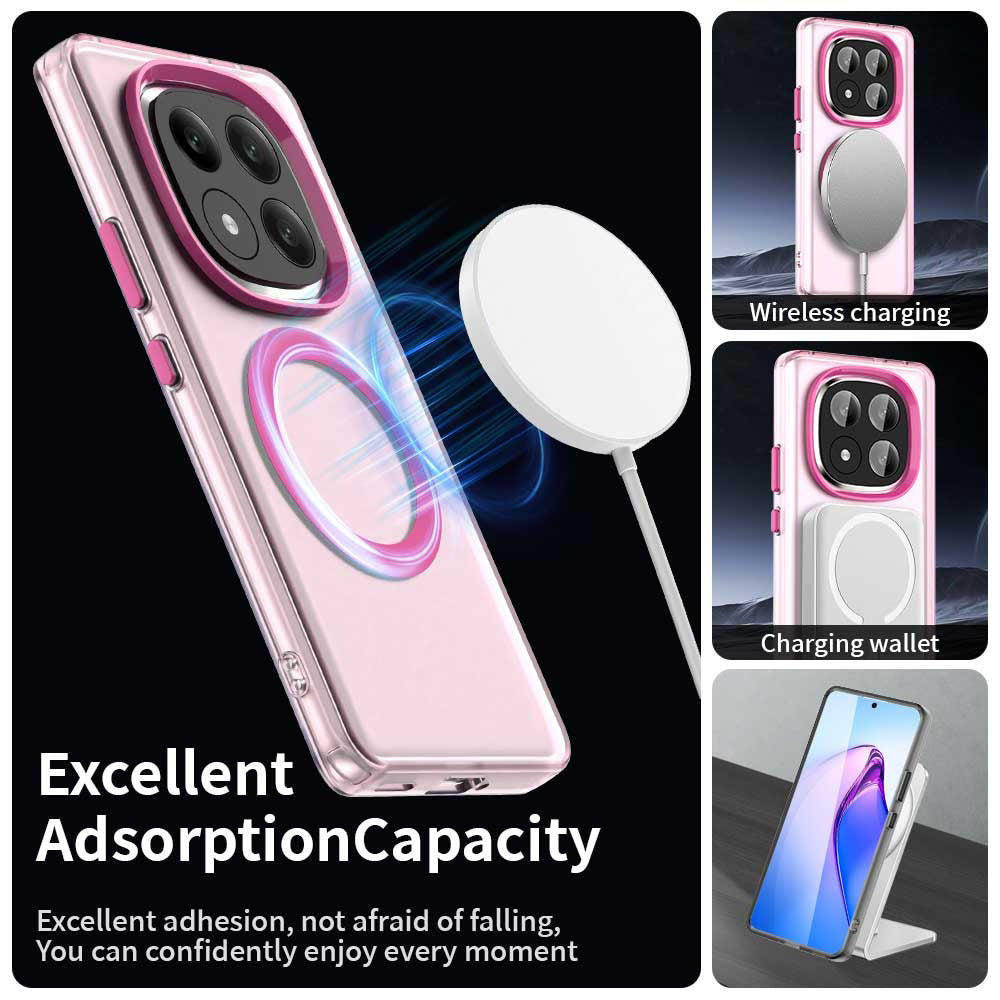Techsuit - CandyCase MagSafe - Xiaomi Redmi Note 14 Pro+ 5G - Pink