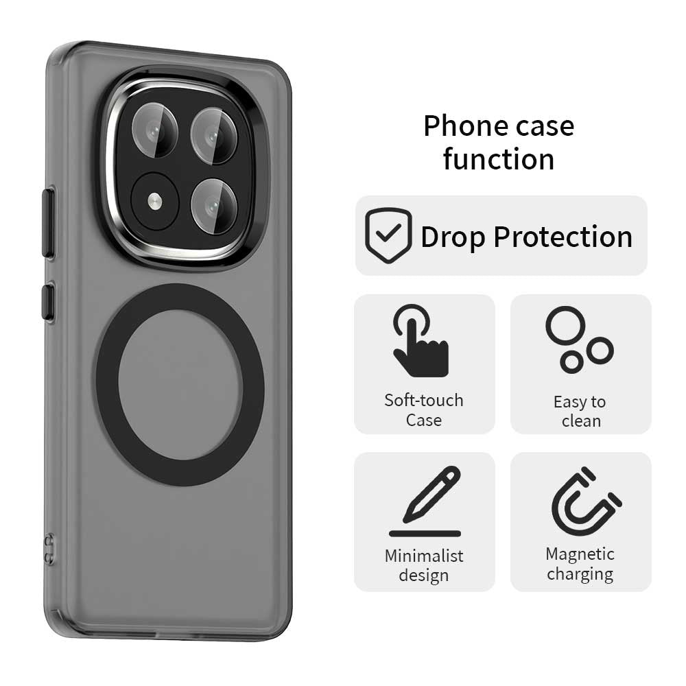Techsuit - CandyCase MagSafe - Xiaomi Redmi Note 14 Pro+ 5G - Black
