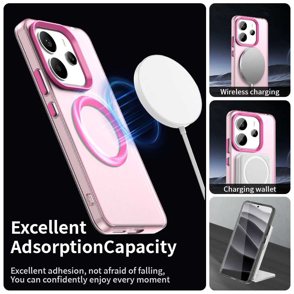 Techsuit - CandyCase MagSafe - Xiaomi Redmi Note 14 5G - Pink