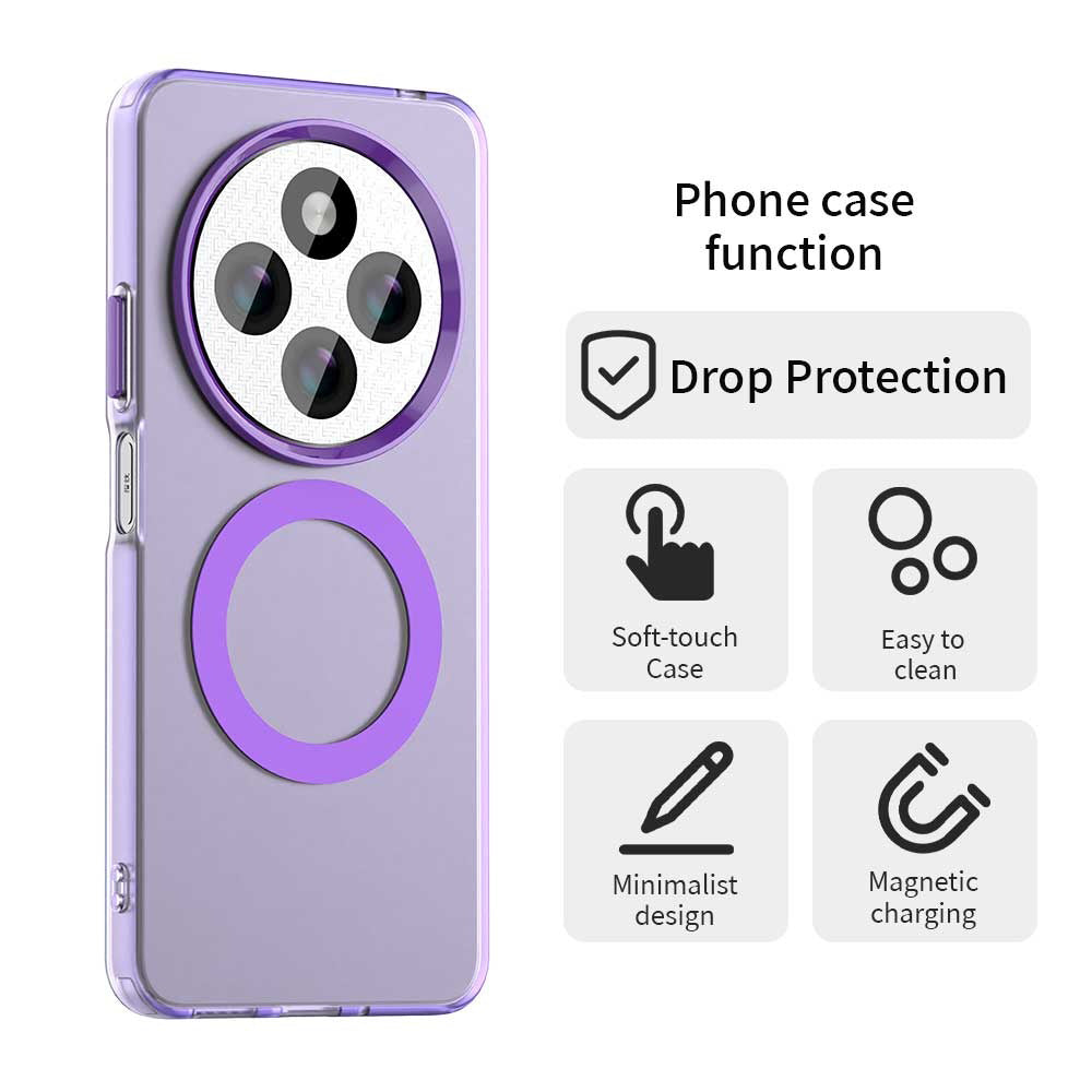 Techsuit - CandyCase MagSafe - Xiaomi Redmi 14C / Poco C75 - Purple