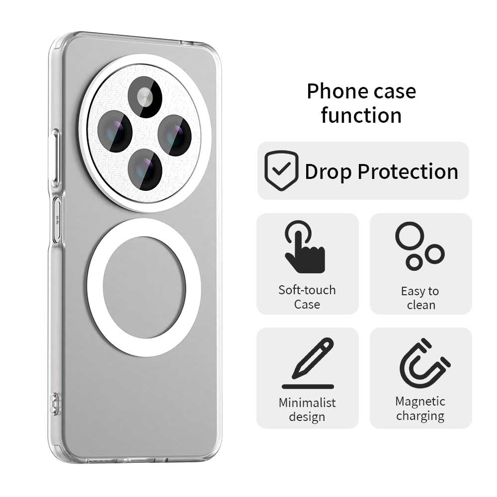 Techsuit - CandyCase MagSafe - Xiaomi Redmi 14C / Poco C75 - White