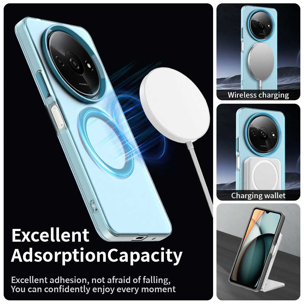 Techsuit - CandyCase MagSafe - Xiaomi Redmi A3 / Redmi A3x - Blue