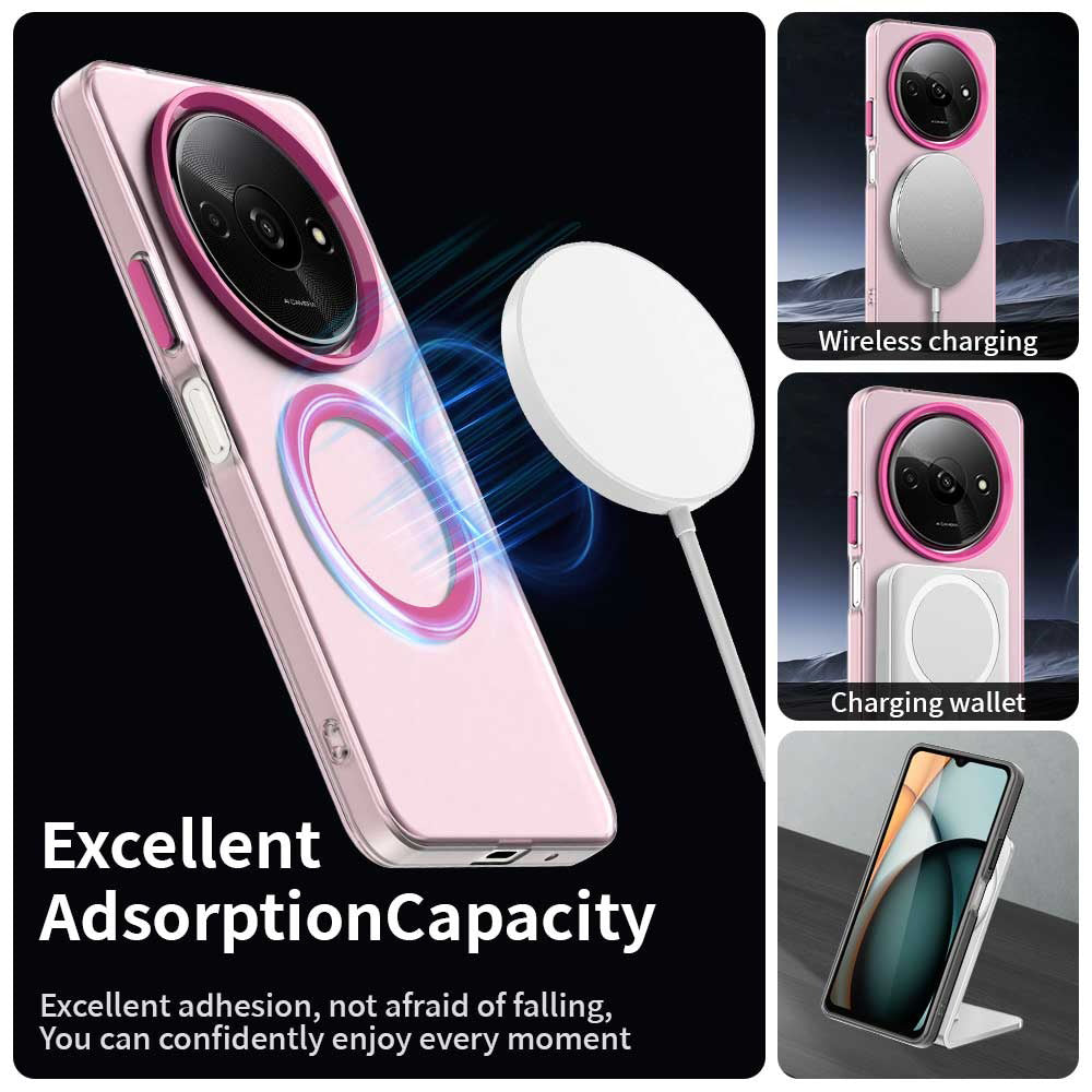 Techsuit - CandyCase MagSafe - Xiaomi Redmi A3 / Redmi A3x - Pink