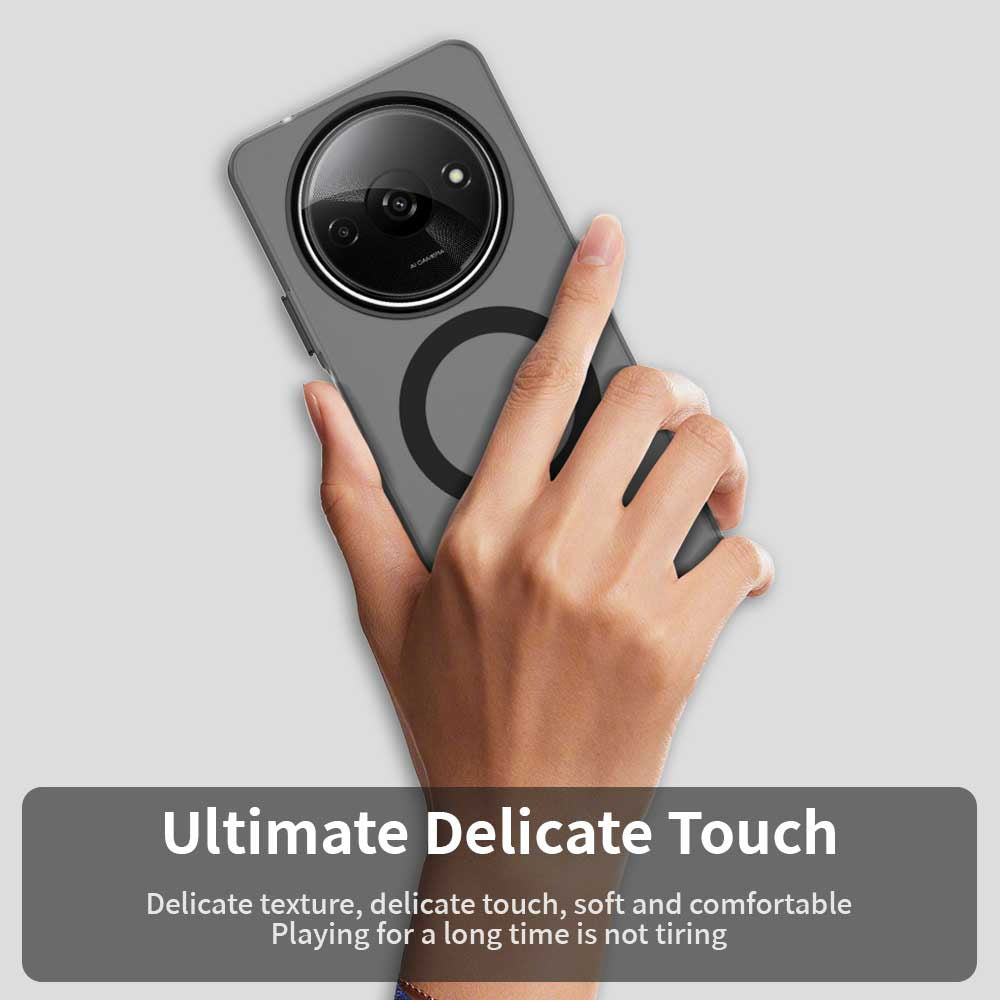 Techsuit - CandyCase MagSafe - Xiaomi Redmi A3 / Redmi A3x - Black