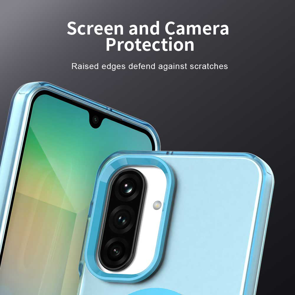 Techsuit - CandyCase MagSafe - Samsung Galaxy A17 5G / A17 4G / M17 / F17 - Blue