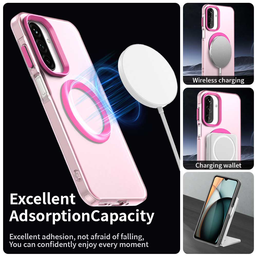Techsuit - CandyCase MagSafe - Samsung Galaxy A17 5G / A17 4G / M17 / F17 - Pink