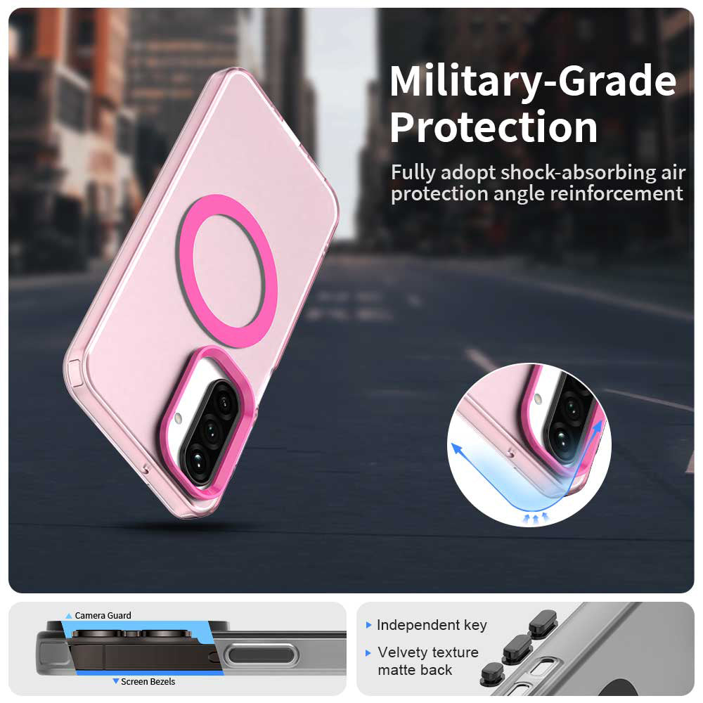Techsuit - CandyCase MagSafe - Samsung Galaxy A17 5G / A17 4G / M17 / F17 - Pink