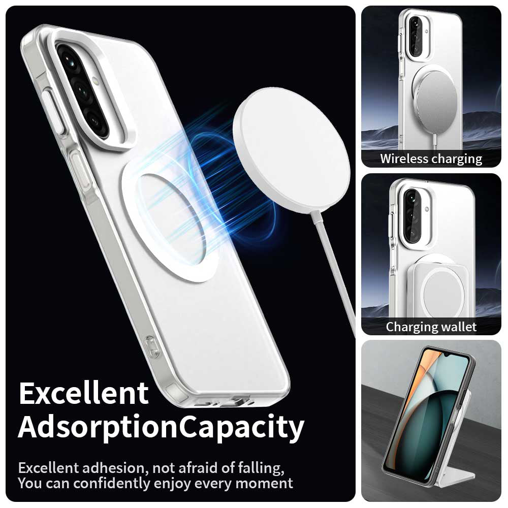 Techsuit - CandyCase MagSafe - Samsung Galaxy A17 5G / A17 4G / M17 / F17 - White