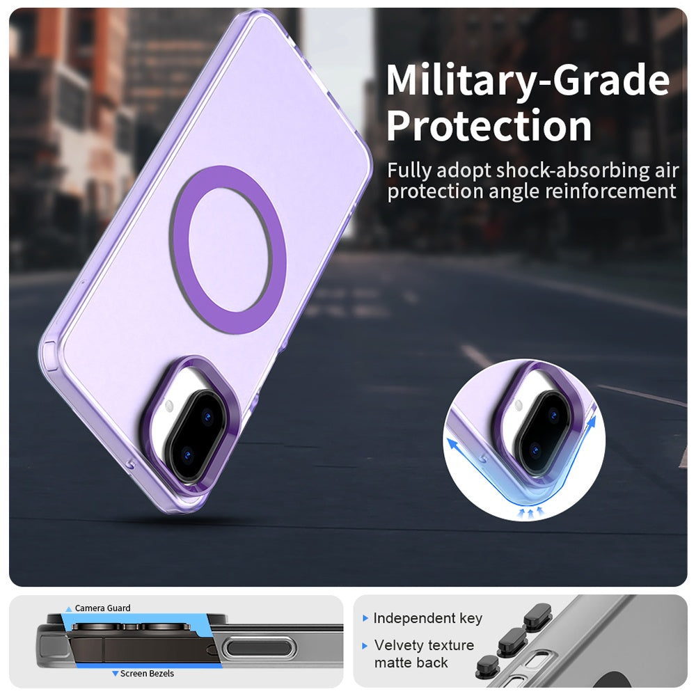 Techsuit - CandyCase MagSafe - Samsung Galaxy A07 4G - Purple