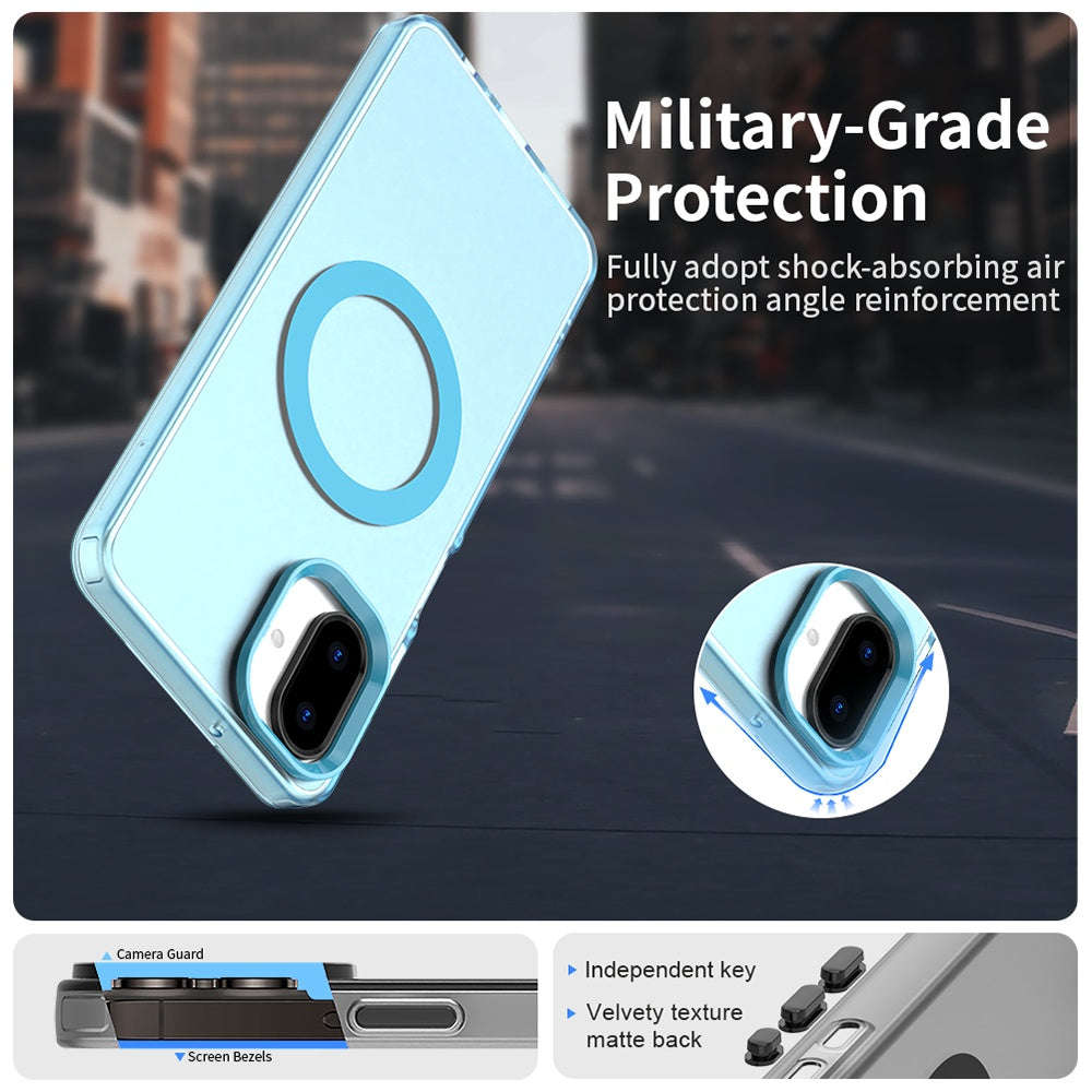 Techsuit - CandyCase MagSafe - Samsung Galaxy A07 4G - Blue