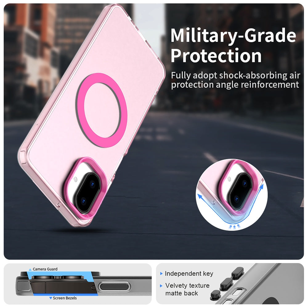 Techsuit - CandyCase MagSafe - Samsung Galaxy A07 4G - Pink