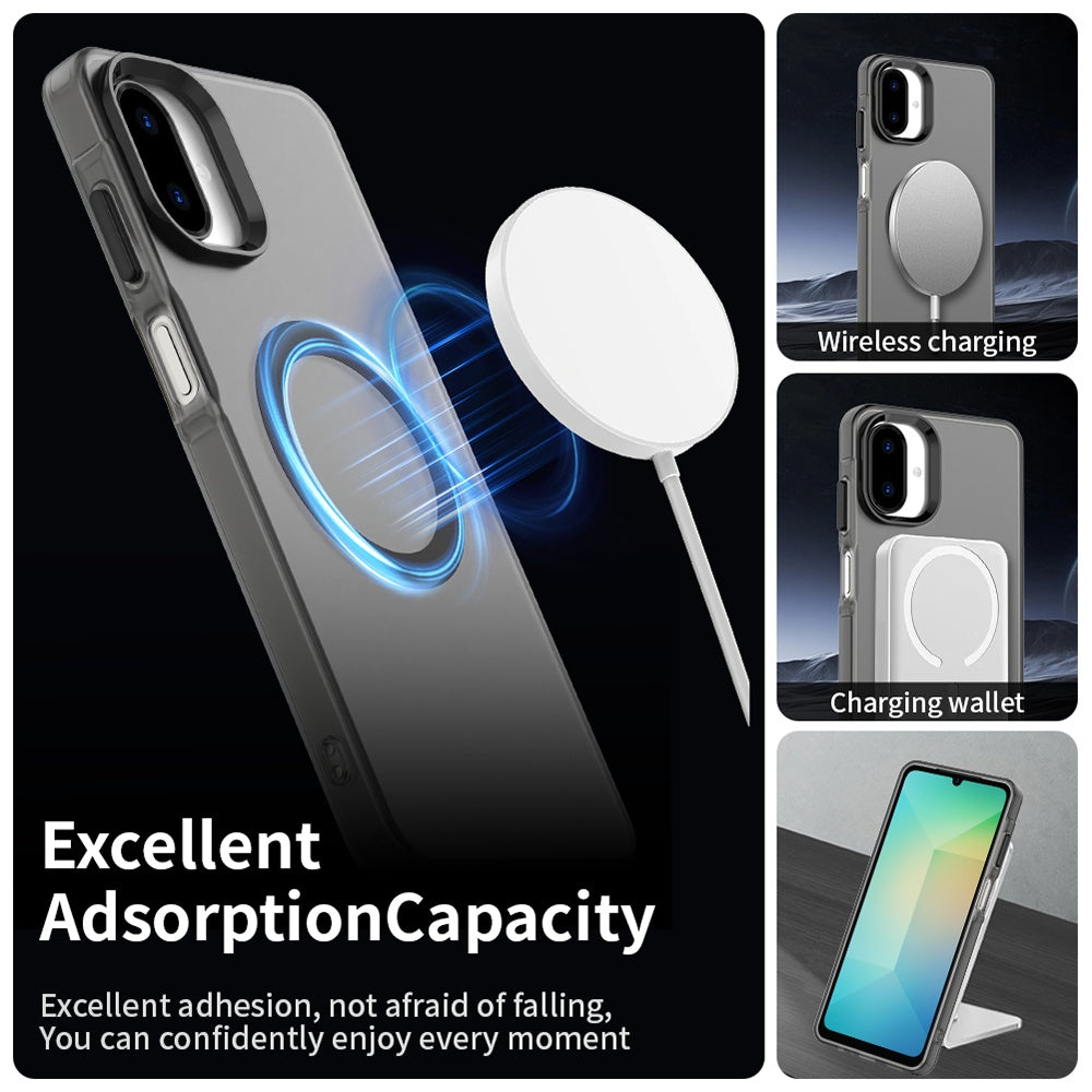Techsuit - CandyCase MagSafe - Samsung Galaxy A07 4G - Black
