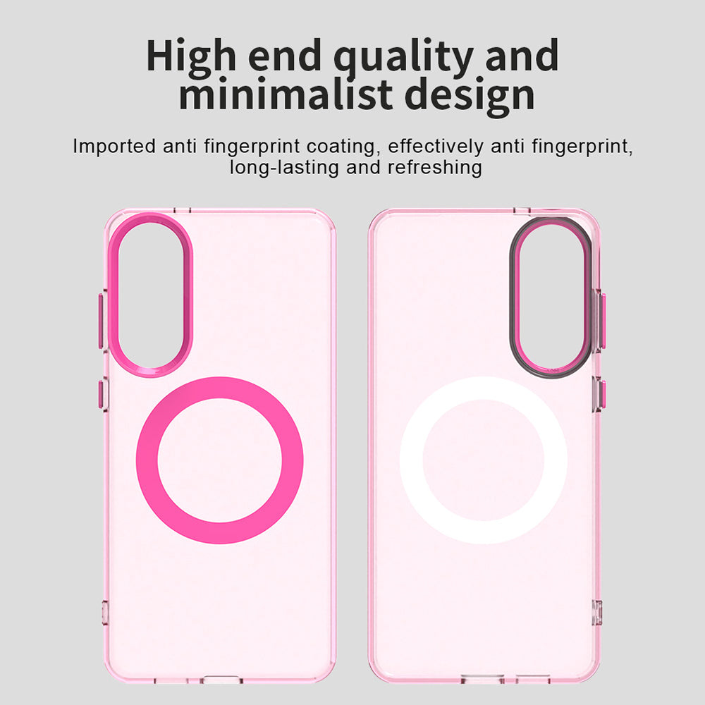 TechSuit Husa de protectie Techsuit CandyCase MagSafe compatibil cu Samsung Galaxy S25 Edge, Roz – imagine 3