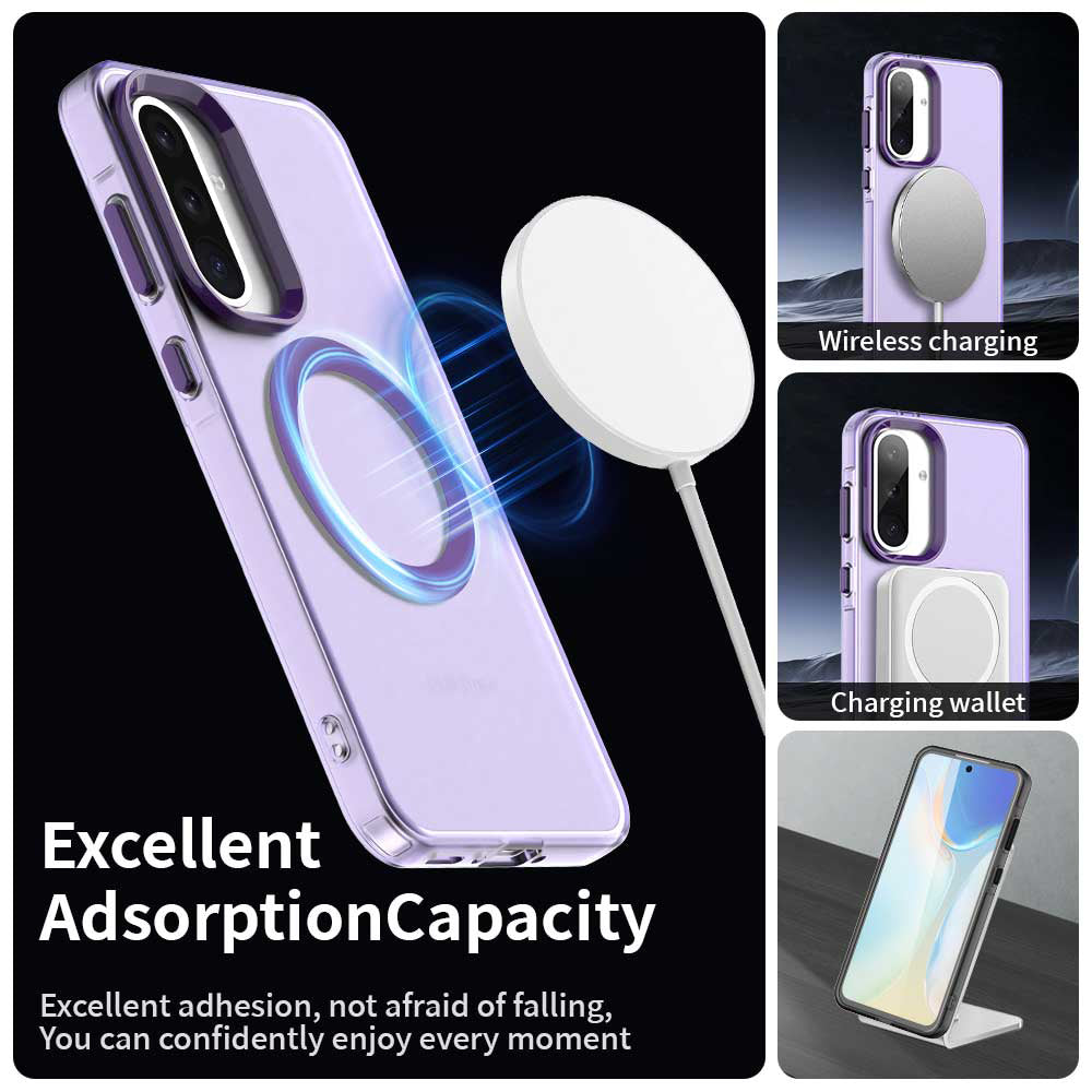 TechSuit Husa de protectie Techsuit CandyCase MagSafe compatibil cu Samsung Galaxy A36 5G, Mov – imagine 2