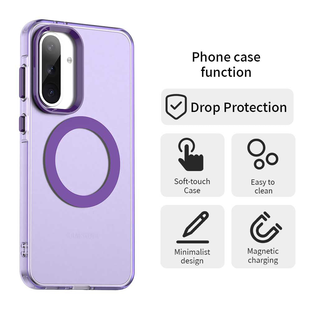 TechSuit Husa de protectie Techsuit CandyCase MagSafe compatibil cu Samsung Galaxy A36 5G, Mov – imagine 5